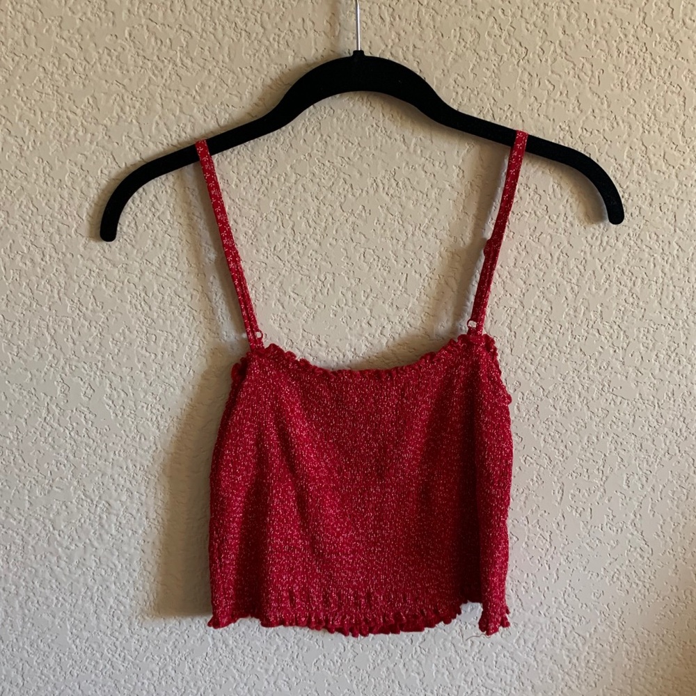 Brandy Melville Red tank top
